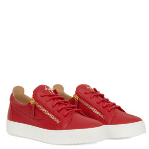 Giuseppe Zanotti FRANKIE Low Top Sneakers Red (74703)