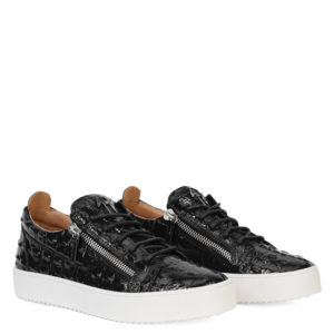 Giuseppe Zanotti FRANKIE Low Top Sneakers Black (74744)