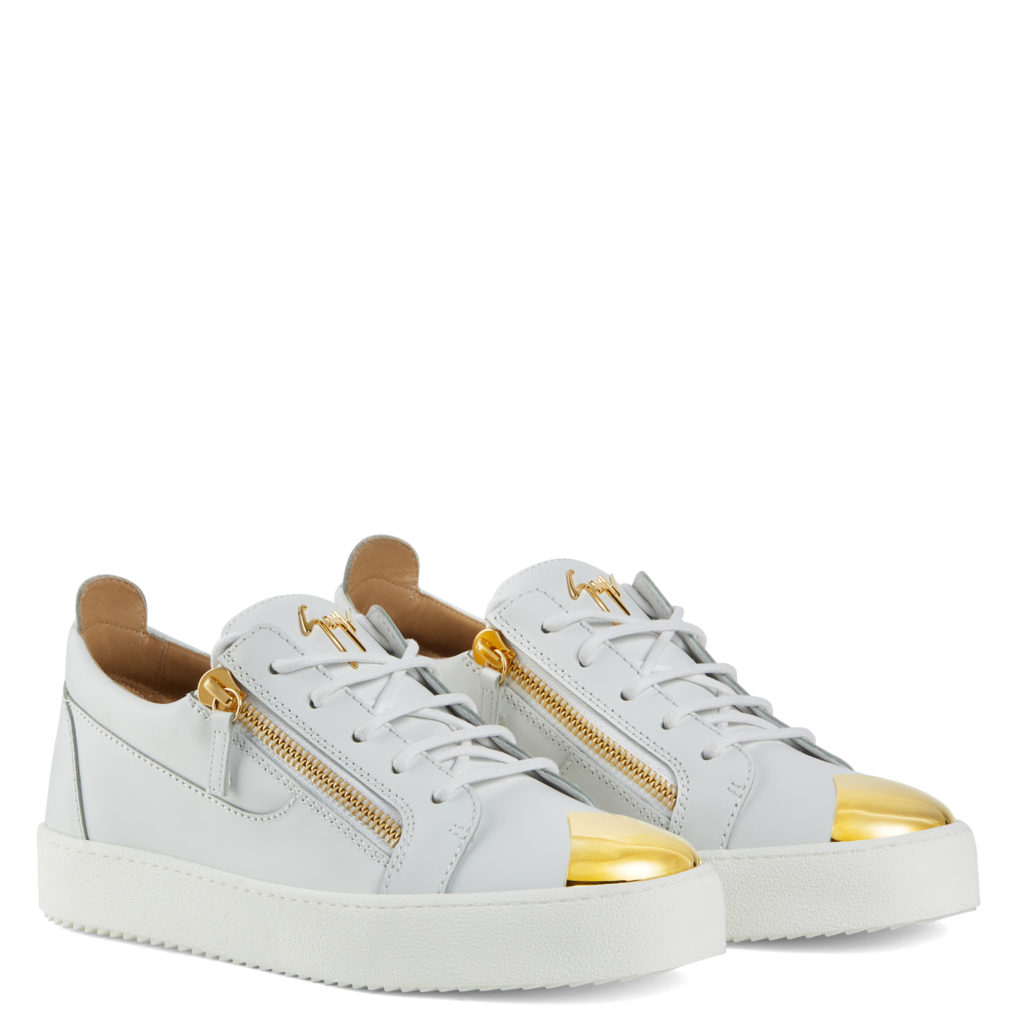 Giuseppe Zanotti FRANKIE STEEL Low Top White (70955)