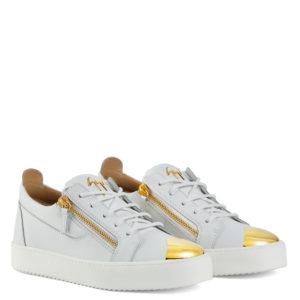 Giuseppe Zanotti FRANKIE STEEL Low Top Sneakers White (70954)