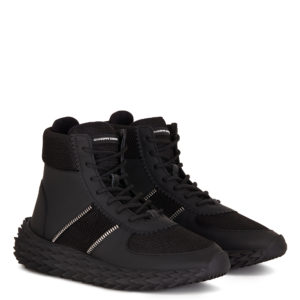 Giuseppe Zanotti URCHIN High Top Sneakers Black (71404)