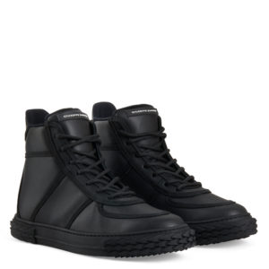 Giuseppe Zanotti BLABBER High Top Sneakers Black (71435)