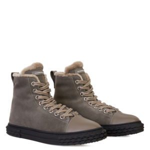 Giuseppe Zanotti BLABBER Mid Top Sneakers Grey (74978)