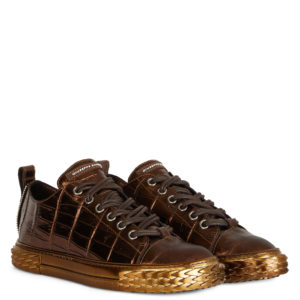 Giuseppe Zanotti BLABBER Low Top Sneakers Bronze (75148)