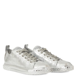 Giuseppe Zanotti BLABBER Low Top Sneakers Silver (75168)