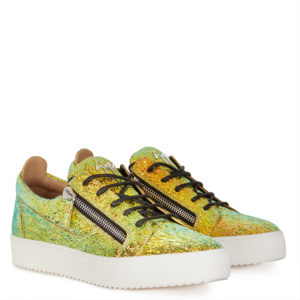 Giuseppe Zanotti FRANKIE Low Top Sneakers Gold (71655)