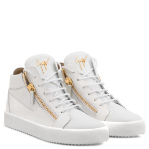 Giuseppe Zanotti KRISS Mid Top Sneakers White (55342)