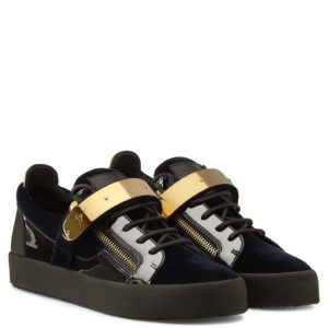Giuseppe Zanotti TYLOR Low Top Sneakers Blue (55758)