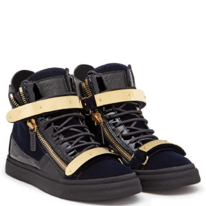 Giuseppe Zanotti COBY High Top Sneakers Blue (55785)