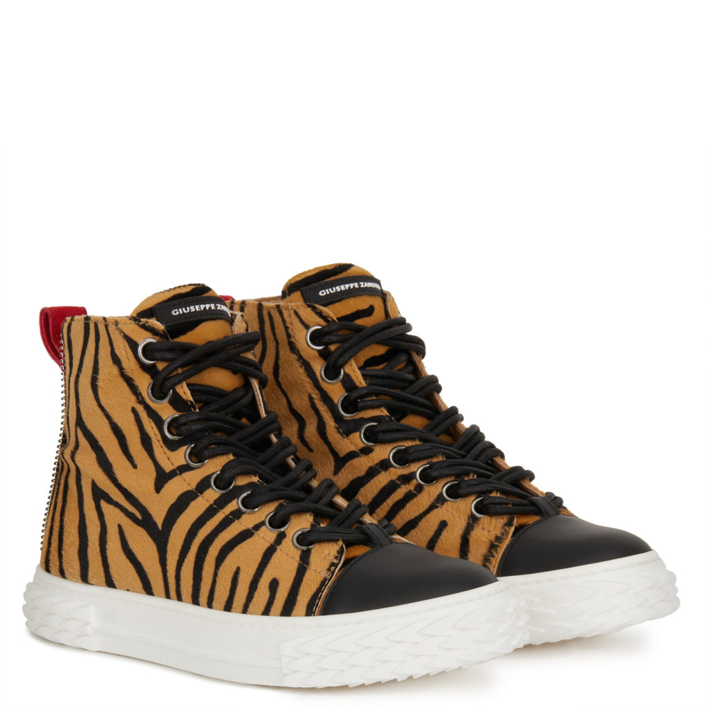 Giuseppe Zanotti BLABBER Mid Top Sneakers Multicolor (72425)