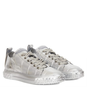 Giuseppe Zanotti BLABBER Low Top Sneakers Silver (75567)