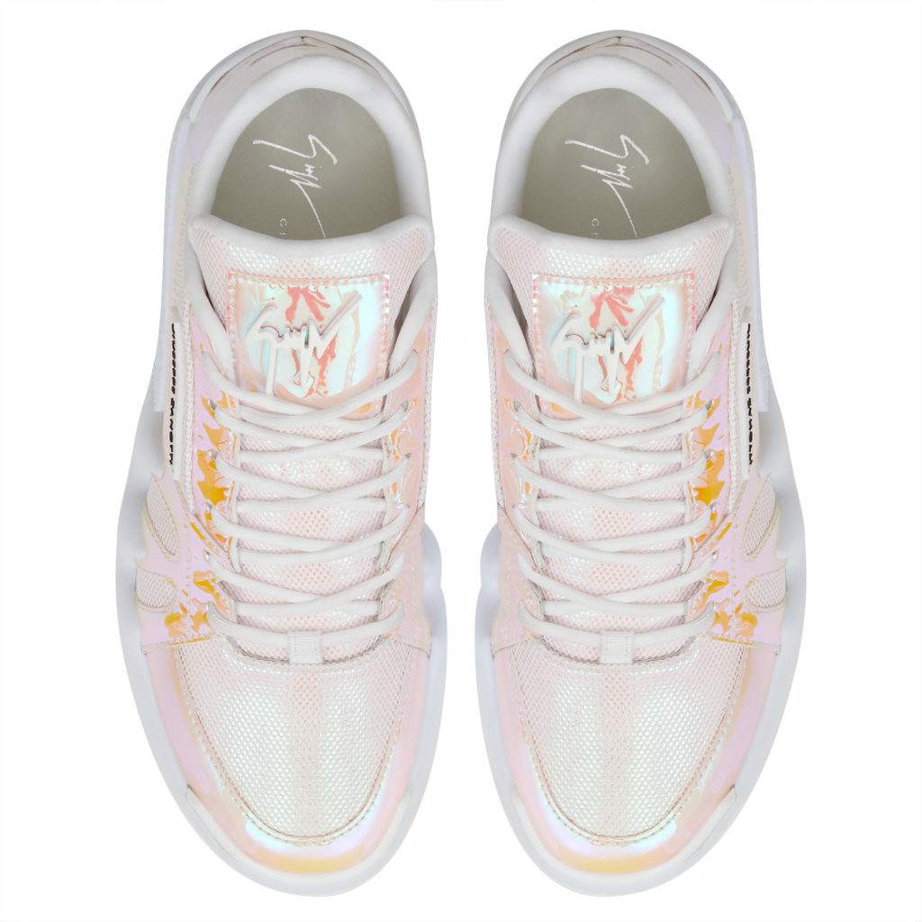 Giuseppe Zanotti TALON Low Top Sneakers Pink (75628) (4)