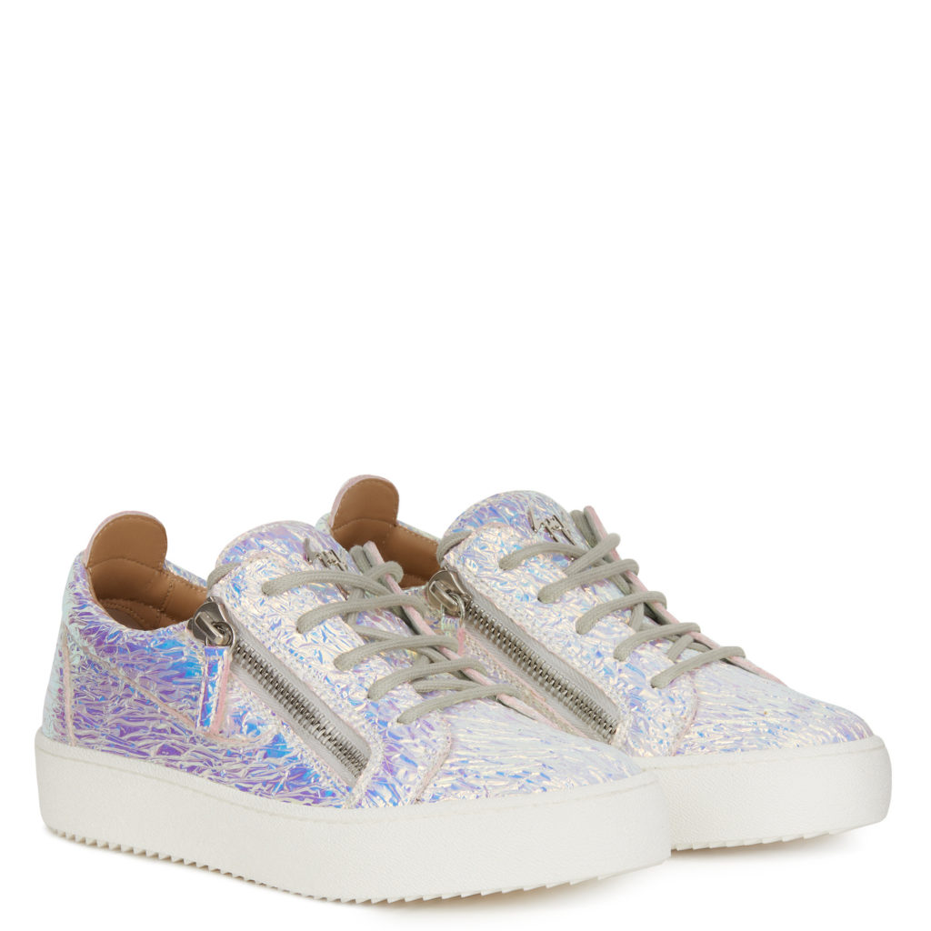 Giuseppe Zanotti GAIL Low Top Silver (72482)
