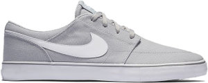 Nike  SB Solarsoft Portmore 2 Wolf Grey Wolf Grey White White (880268-011)