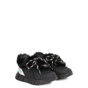Giuseppe Zanotti MARSHMALLOW WINTER Low Top Sneakers Black (72522)