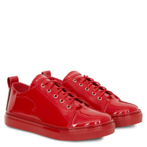 Giuseppe Zanotti BLABBER Low Top Sneakers Red (72538)