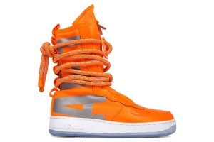 Nike  SF Air Force 1 High Total Orange Total Orange/Total Orange-White (AA1128-800)