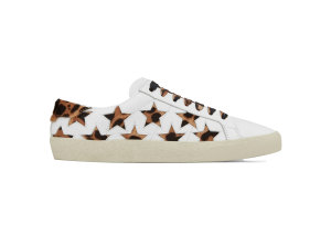 Saint Laurent Court Classic SL/06 Leopard California (W) White (5337290M5F09299)