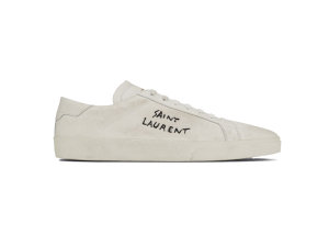 Saint Laurent Court Classic SL/06 White Worn Cream (471827GUP109113)