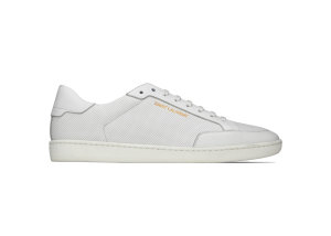 Saint Laurent  Court Classic SL/10 Perforated White White (6032231JZ109030)