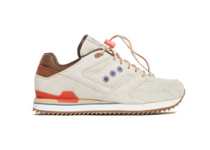 Saucony  Courageous Moc Lapstone & Hammer Two Rivers Bone White Bone White/Bone White (S70506-2)