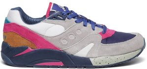 Saucony  G9 Control Bodega Grey Grey/Blue (70089-2)