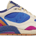 Saucony  G9 Shadow 6 Pattern Recognition Tan Light Tan/Blue (S70168-2)