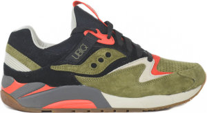 Saucony  Grid 9000 UBIQ “Dirty Martini” Green/Black (70131-1)