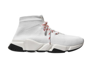 Balenciaga Speed Lace Up White Red (W) White (517319 W07U0 9000)