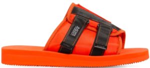 Suicoke  Patch Slider Sandal Palm Angels Orange Black Orange/Black (69I-JRV026)