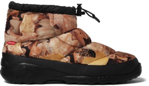 The North Face  Nuptse Bootie Supreme Leaves Multi-Color Leaves Print (NF0A32Y1RMV-100)