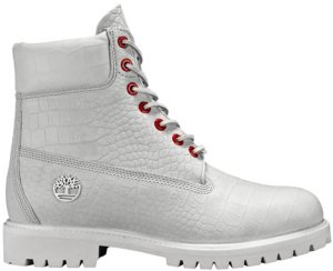 Timberland  6″ Boot White Serpent White (TB0A1P9Q)