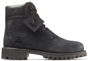 Timberland 6″ Jimmy Choo Premium Black Glitter Black/Gunmetal (TB0A2ETQ001)