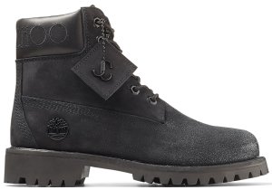 Timberland  6″ Jimmy Choo Premium Black Glitter Black/Gunmetal (TB0A2ETQ001)