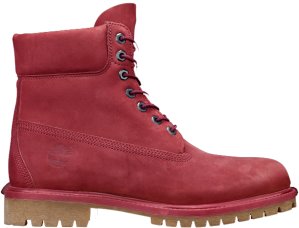 Timberland 6″ Pomegranate Burgundy Nubuck Pomegranate (TB0A1QYGM49)