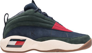 Tommy Hilfiger Skew Lux Basketball Sneaker Kith Green Green/Navy-Red (KH9243-106)