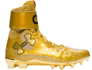 Under Armour UA C1N Cleats MVP  (Unsigned) Gold Rush/Black (1297139-795)