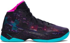 Under Armour UA Curry 2.5 Miami Black/Purple/Neo Pulse (1292528-001)