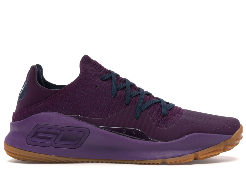 Under Armour Curry 4 Low Merlot Merlot/Merlot (3000083-500)