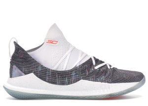 Under Armour  Curry 5 Welcome Home White/White-Neon Coral (3020657-107)