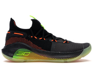 Under Armour  Curry 6 Fox Theatre Black/High Vis Yellow (3020612-004)