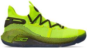 Under Armour  Curry 6 Coy Fish High Vis Yellow/High Vis Yellow-Guardian Green (3020612-302)