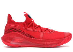 Under Armour  Curry 6 Red Red/Black-Rage Red (3020612-603)
