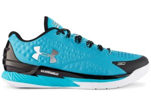 Under Armour UA Curry 1 Low Panthers Pacific/Black-Metallic Silver (1269048-480)