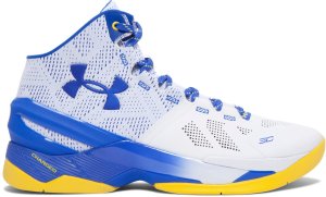 Under Armour UA Curry 2 Dub Nation Home White/Royal-Taxi (1259007-104)