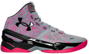 Under Armour UA Curry 2 Mothers Day Light Grey/Black – Pink (1259007-037)