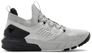 Under Armour  Project Rock 3 Grey Black Halo Gray/Blackout Purple-Black (3023004-100)