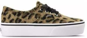 Vans  Authentic Platform 2.0 Leopard Fuzzy Leopard/True White (VN0A3AV8RSO1)