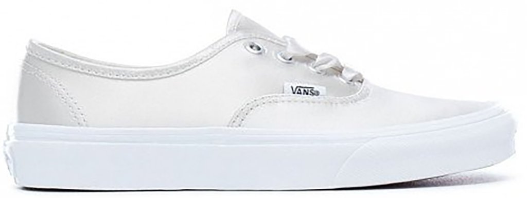 Vans Authentic Satin Lux Light Silver Light Silver/White (VN0A38EMQ9J)