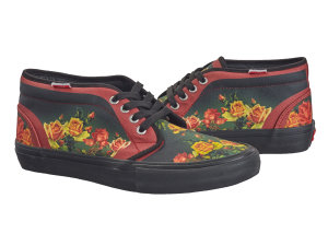 Vans  Chukka Supreme Jean Paul Gaultier Burgundy Burgundy/Floral (VN0A49G2)